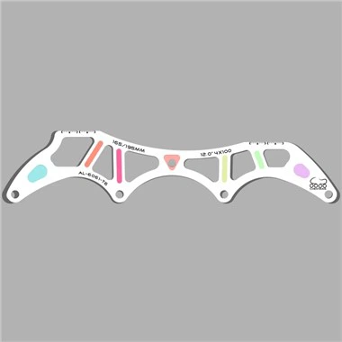 12.0" 4x100 Inline Speed Skate Frame Direct Factory